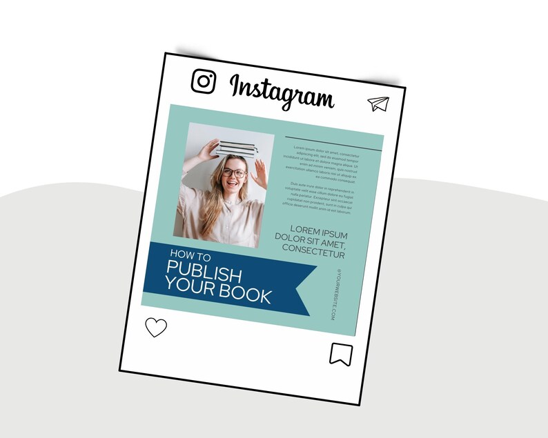 Social Media Posts For Writers, Author Marketing, Instagram Templates For Professional Writing Pros, Writing Content For Book Lovers, Poet image 7