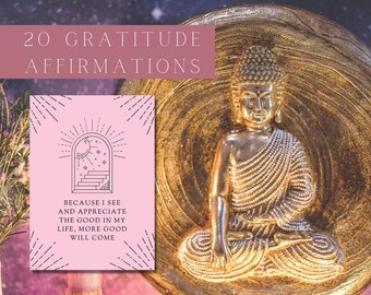 Affirmationskarten Vorlage Canva, Affirmationsstation, druckbare Affirmationskarten, druckbare rosa Dankbarkeits-Affirmationskarten
