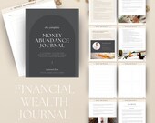 Digital Manifestation Journal Canva Template, Money Abundance Journal Template, Money Mindset Journal Ebook, Ready Made Freebie Template