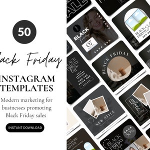 Black Friday Canva Templates, Black Friday Instagram Canva Templates, Black Friday Canva, Black Friday Instagram, Black Friday Marketing