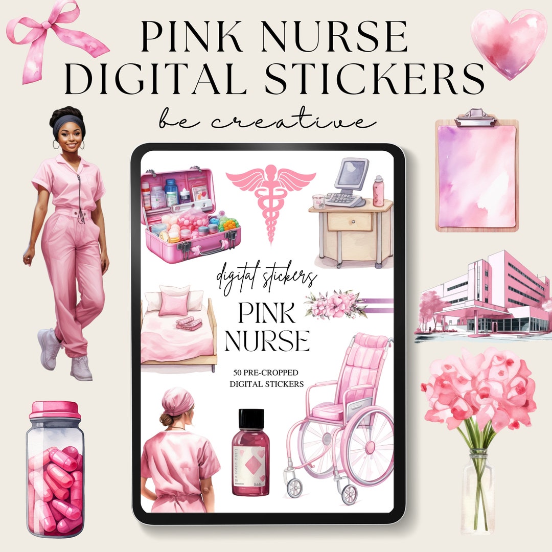 Nurse Digital Planner Stickers, Goodnotes Nursing Stickers, Medical RN
