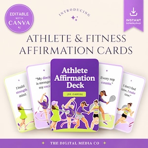 Cartes d'encouragement pour athlètes à imprimer