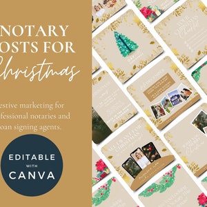 Notaris sjablonen Instagram, kerst notaris berichten, vakantie notaris Instagram sjablonen, feestelijke notaris social media berichten, notaris marketing