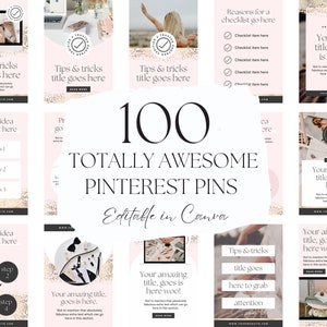 Pinterest Templates, Pinterest Pins for Marketing, Canva Pinterest Templates, Marketing Pins, Pinterest Marketing, Pink Reels Stories