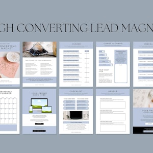 Course Creator Canva Bundle, Course Creator Templates, Course Template ...
