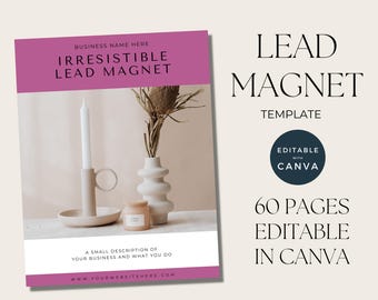 Lead Magnet, Canva Lead Magnet, White Label Lead Magnet, Coach Lead Magnet, Coaching Lead Magnet, Lead Magnet Templates, Opt-in Freebie