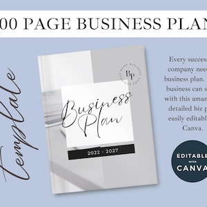 Business Plan Canva, Business Plan Template Canva, Business Plan Template, Canva Business Plan Template, Online Business Plan