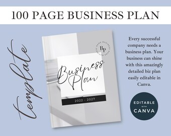 Business Plan Canva, Business Plan Template Canva, Business Plan Template, Canva Business Plan Template, Online Business Plan