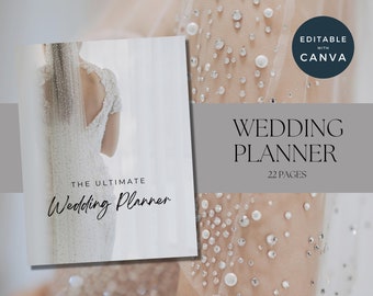 Organisateur de mariage numérique | Liste d'invités au mariage | Planificateur de budget de mariage | Modèles de toile | Classeur de mariage | Liste de contrôle de l'itinéraire du mariage