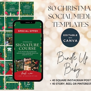 Christmas business Canva templates, Business templates Christmas Canva templates, Christmas instagram story template, Canva templates
