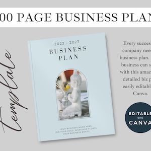 Business Plan Canva, Business Plan Template Canva, Business Plan Template, Canva Business Plan Template, Online Business Plan