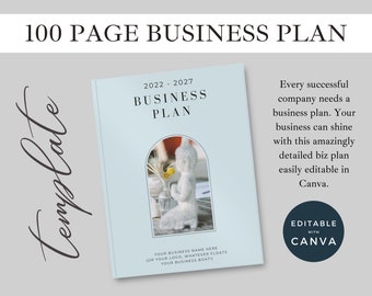 Business Plan Canva, Business Plan Template Canva, Business Plan Template, Canva Business Plan Template, Online Business Plan