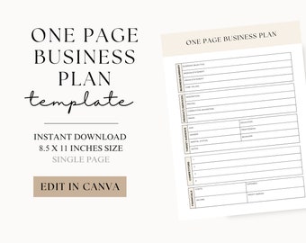 Business Plan Canva, Business Plan Template Canva, Business Plan Template, Canva Business Plan Template, Online Business Plan