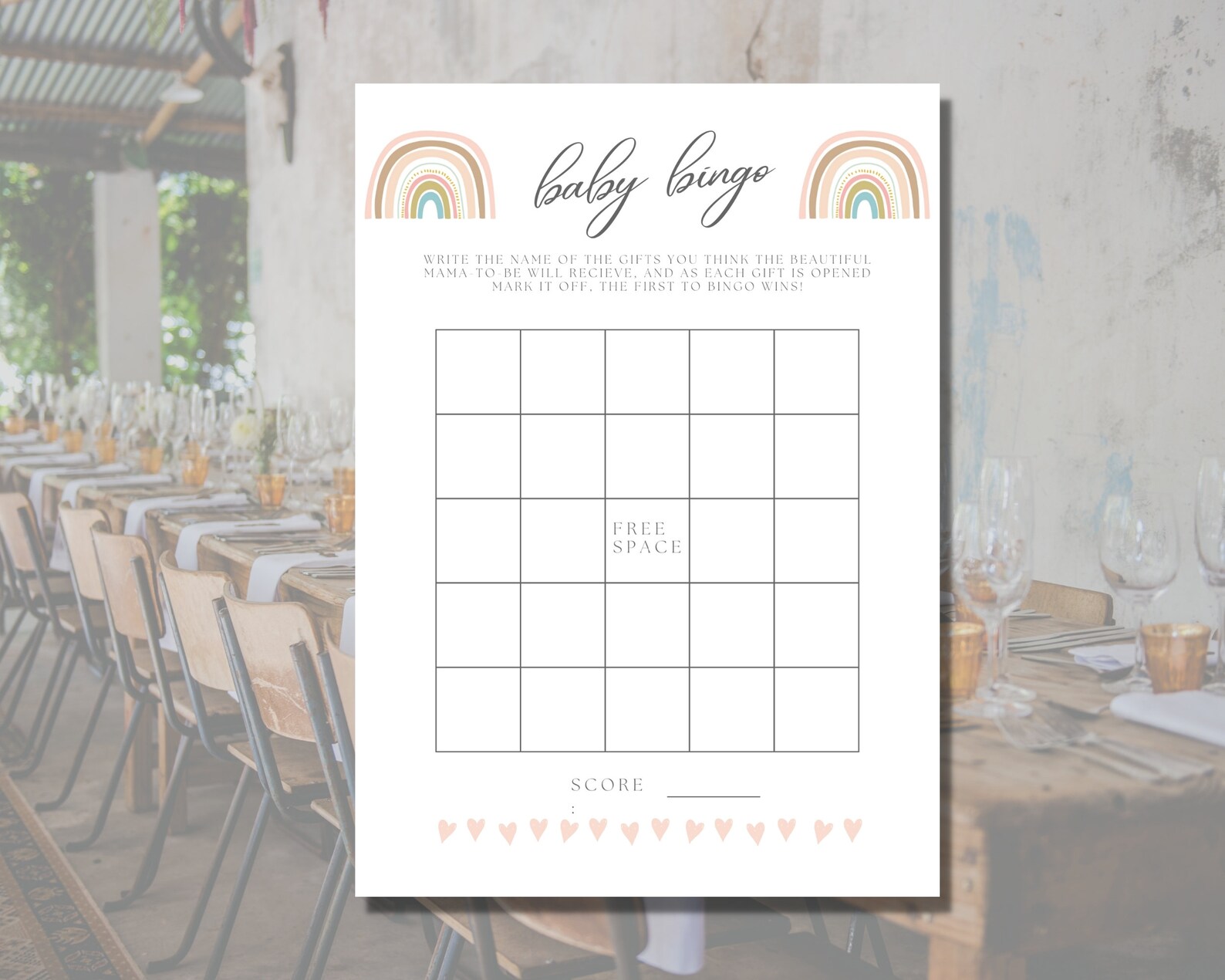 Editable Baby Shower Games Boho Baby Shower Games Bundle - Etsy