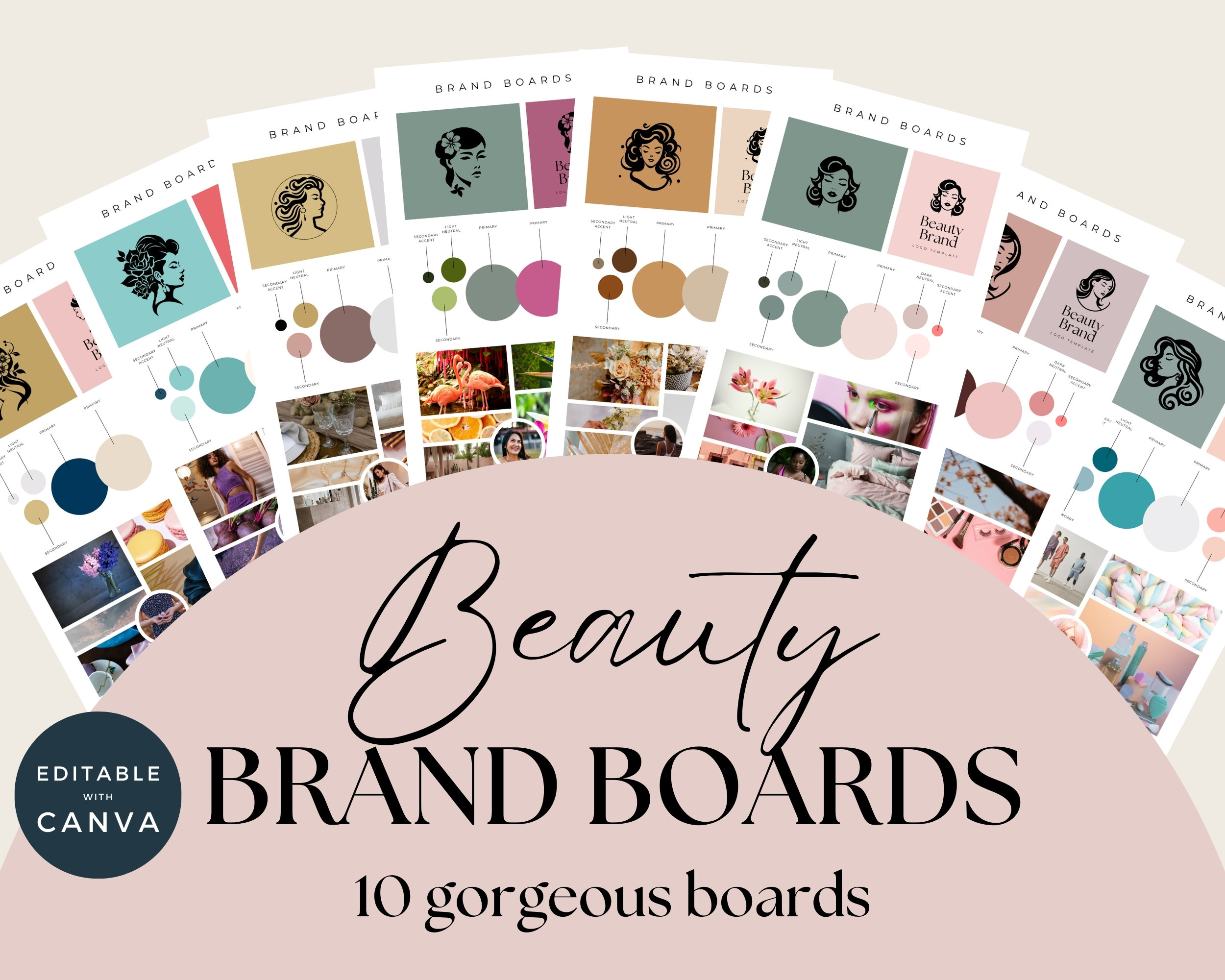 Editable Logo Design Custom for Business Logo, Premade Logo and ...