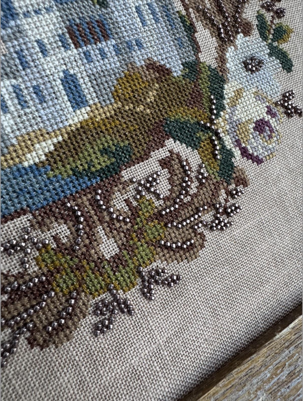 Castle by the River. A Reproduction Sampler Pdf Cross Stitch Pattern - Etsy