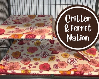 Critter Nation / Ferret Nation Cage Liners for your ferret, rat, chinchilla, or sugar glider, etc. Pillowcase style