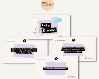 25 Discussion Cards, ESL Adults, Conversation Activity
