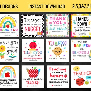 Dankeschön Woche Danke Tags für Lehrer Dankeschön Dankeschön Tags für Lehrer Sofort Download Geschenk vom Schüler