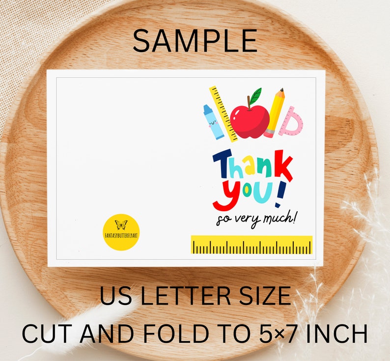 Teacher Appreciation Card Printable - Il 794xN.6099943297 T8bm 