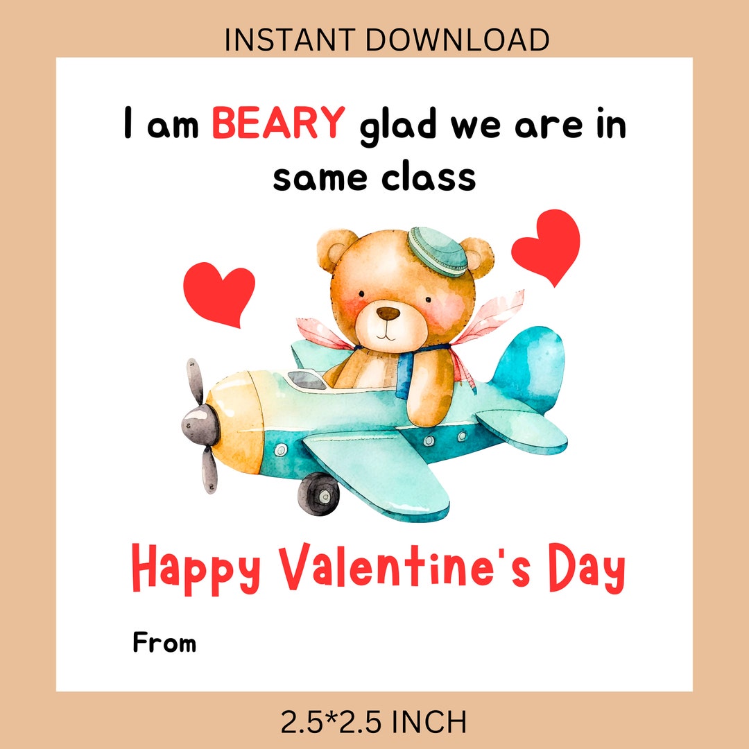 teddy-bear-printable-valentines-day-cards-kids-valentines-day-tags-valentine-treat-tags-bear