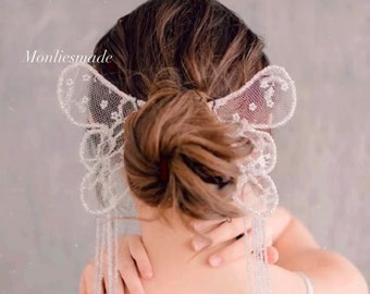 Butterfly Headpiece, Headpiece Handmade accesorries, Haircomb, Bridal accesorries, Wedding Accesories, Photo Shoot Accesories