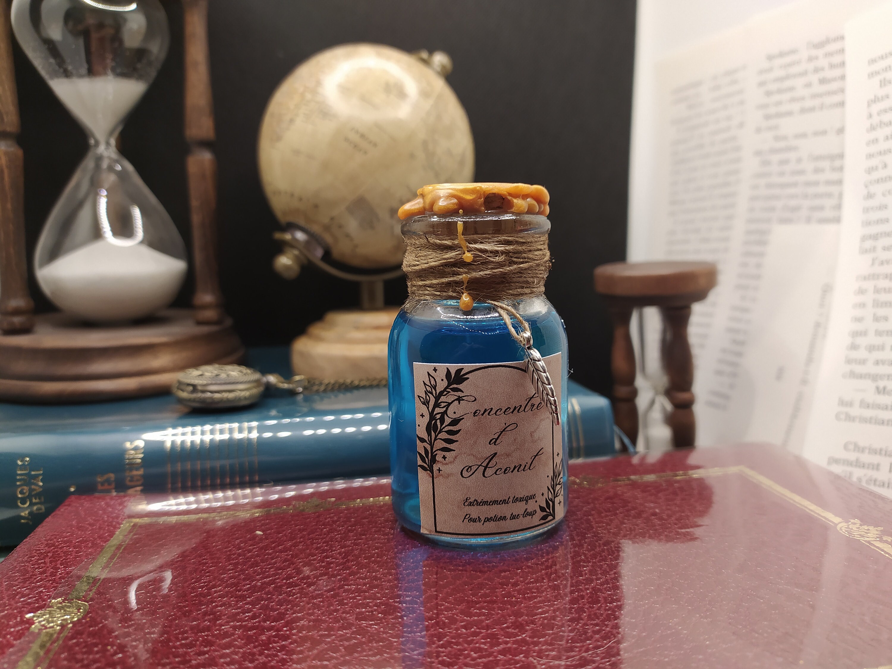 Fiole de Concentré d'aconit, Potion Magique Pour Sorcier.ère