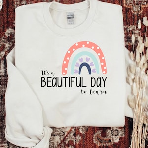 Het is een mooie dag om PNG te leren - Leraar Tshirt Sublimatie - Digitale download