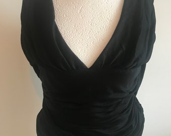 Vintage Emmanuel Ungaro eighties black top