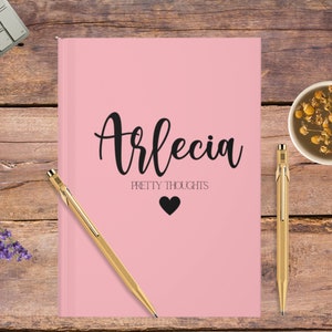 Personalized Hardcover Journal Matte Finish | Prayer Gratitude Journal | Bridesmaid Gift | Journal for Women | Gift for Her