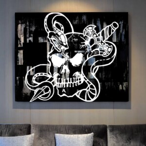Intrusive Thoughts A1 Poster, Wall Art, Home Decor, Gloss Finish, Gift