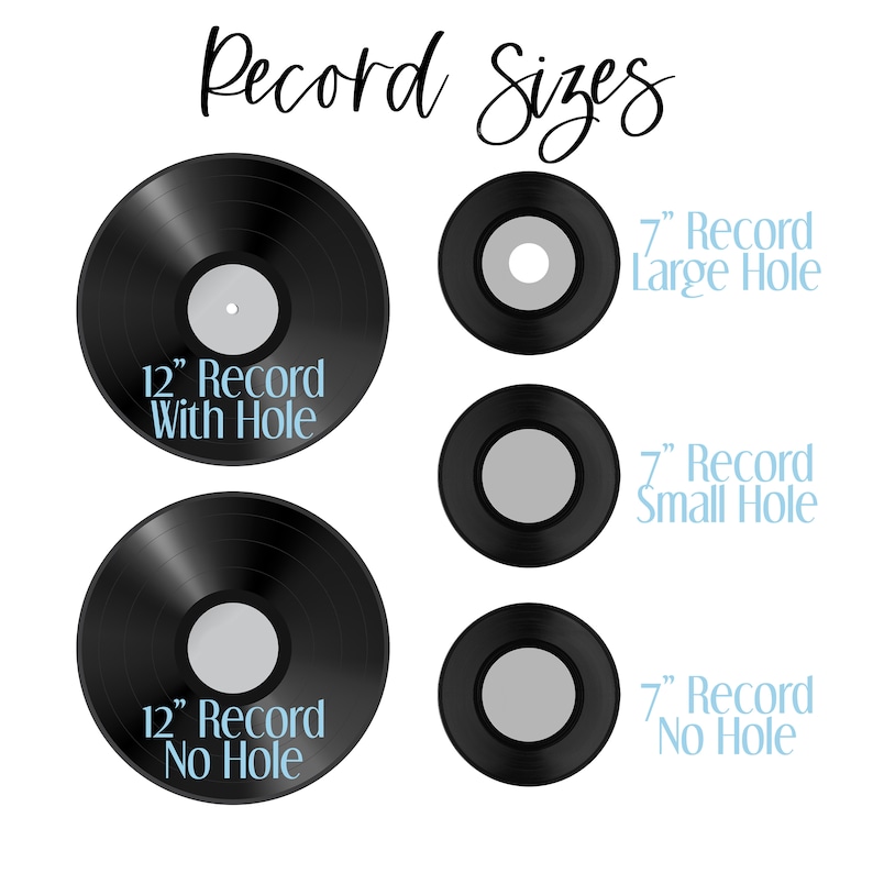 Classic Vinyl Record Sticker for Wedding Guest Book Etsy