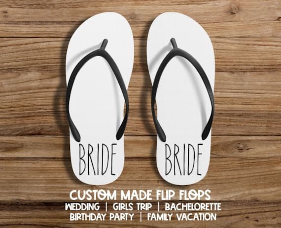 Chanclas de boda personalizadas Regalos de boda Chanclas - Main Image