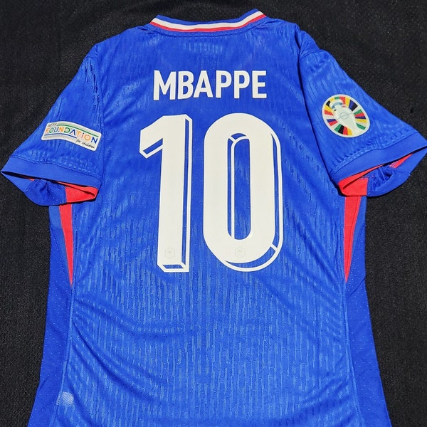 MBAPPE #10 Player Version Shirt for France fans - Home 24/25 Euro 2024