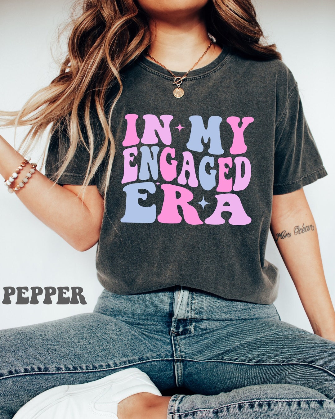 In My Engaged Era Bachelorette Shirt Bride to Be Engagement - Etsy