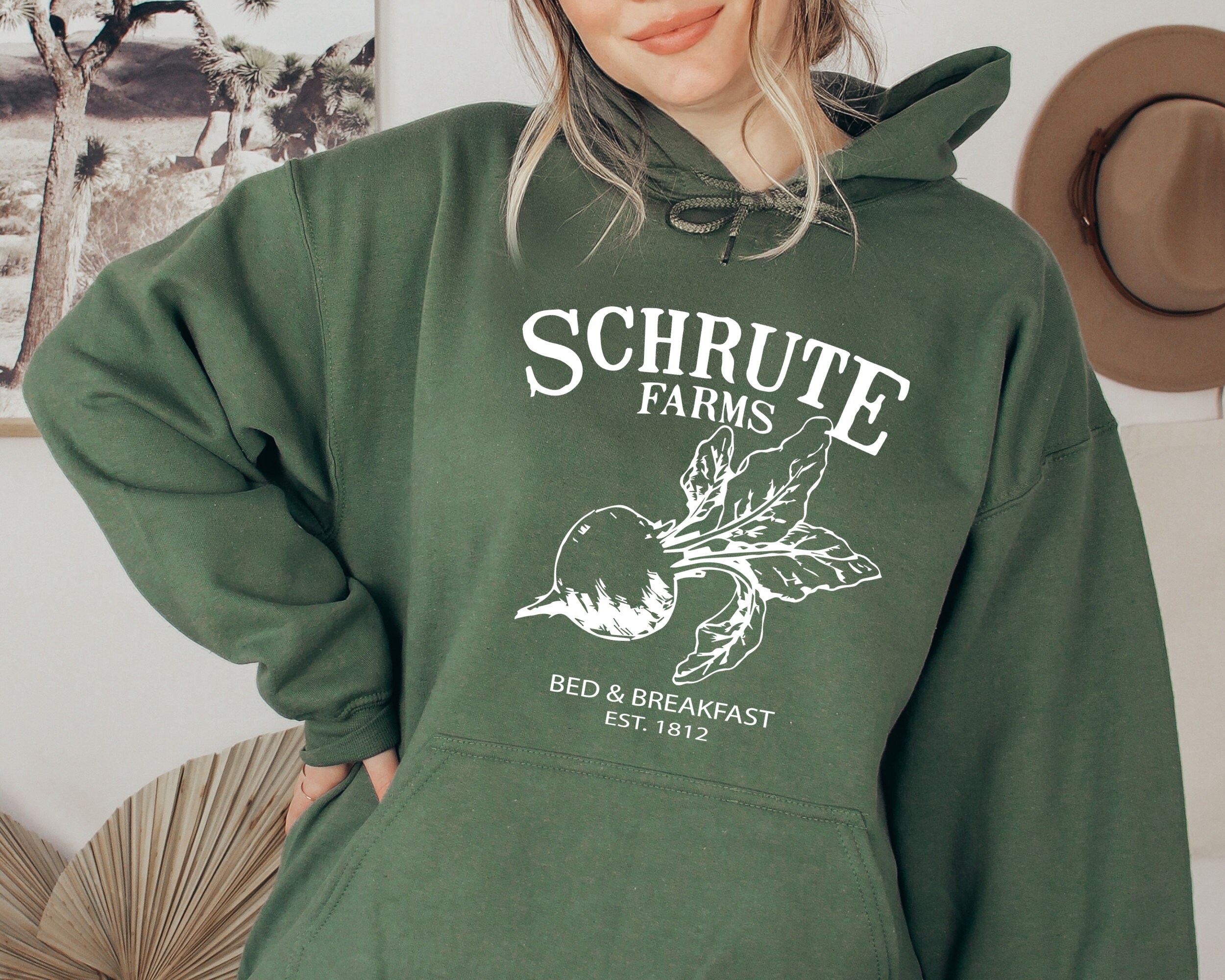 Schrute Farms Sweatshirt - Etsy