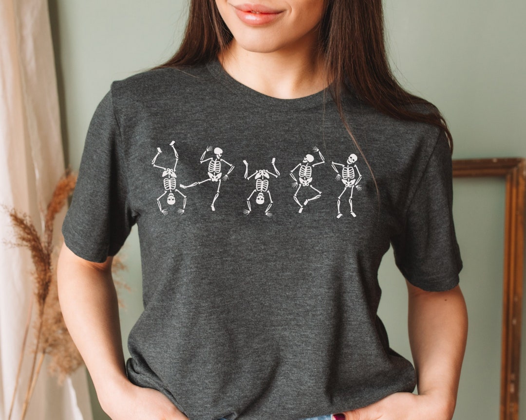 Skeleton Dancing Halloween Men's Golf Shirts