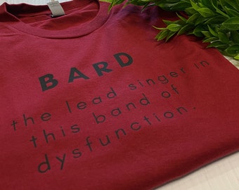 DND Singing Bard T-shirt