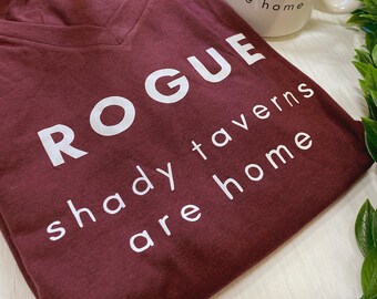 DND Rogue T-shirt - Shady Tavern