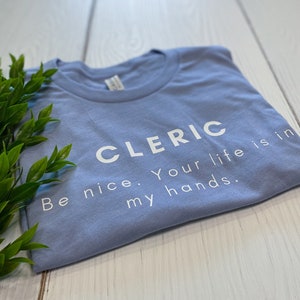 DND Nice Cleric T-shirt