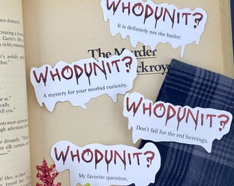 Whodunit Stickers