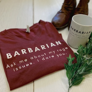 DND Barbarian T-shirt