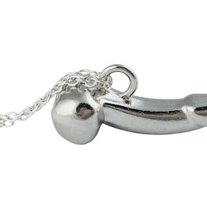 Collana a forma di pene, gioielli con dildo, collana a forma di pene, regalo con barzelletta volgare, regalo scherzoso, regali per addii al nubilato con Babbo Natale segreto e gioielli femministi. immagine 10