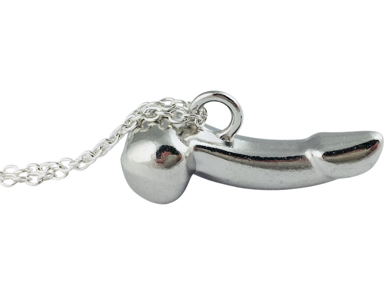 Collana a forma di pene, gioielli con dildo, collana a forma di pene, regalo con barzelletta volgare, regalo scherzoso, regali per addii al nubilato con Babbo Natale segreto e gioielli femministi. immagine 10
