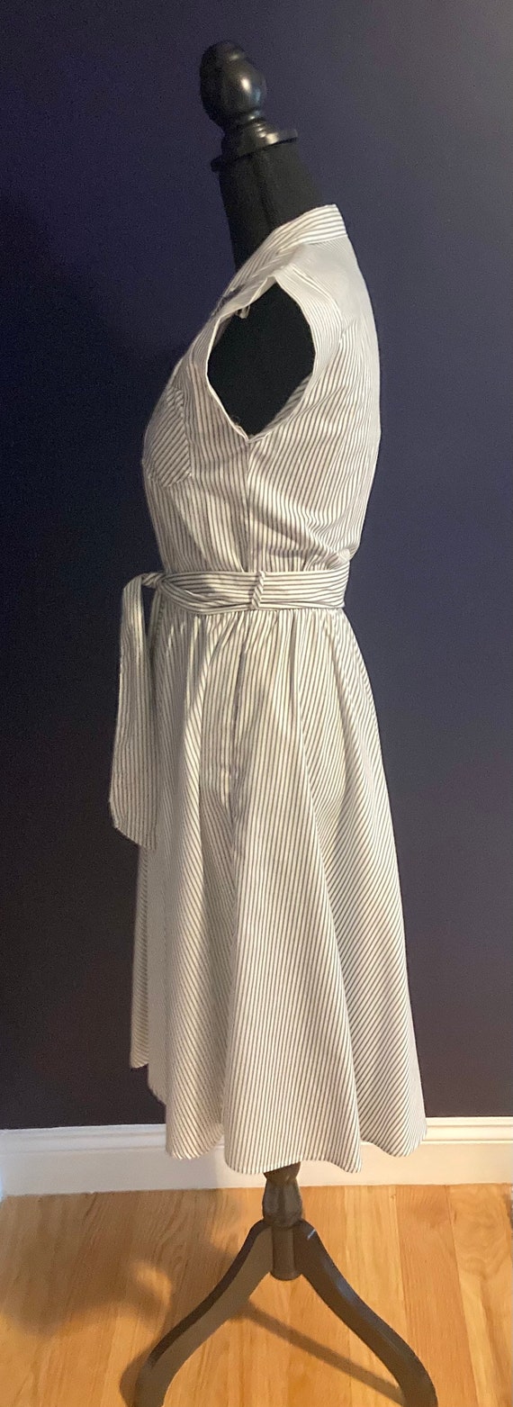 Vintage Byer Too! Striped A-Line dress - image 4
