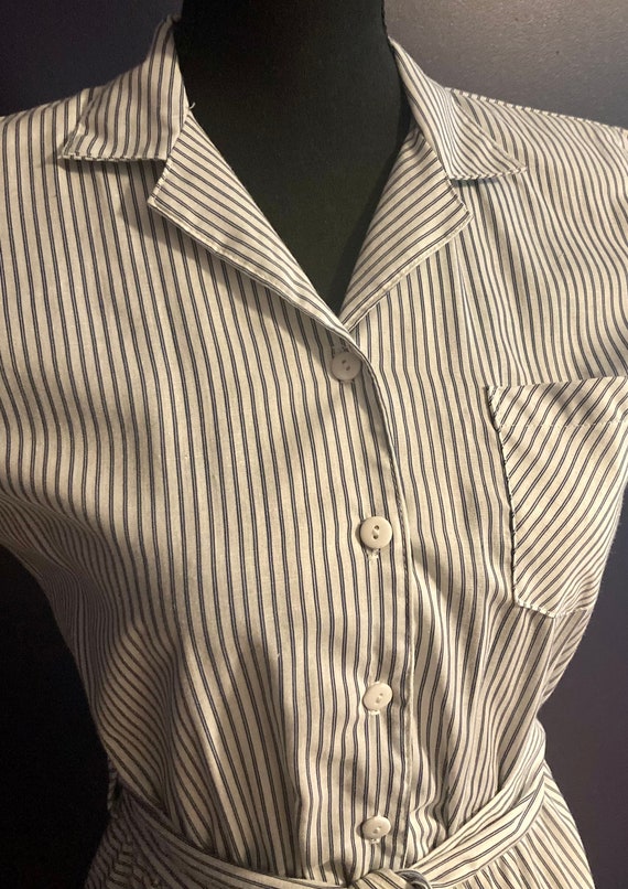 Vintage Byer Too! Striped A-Line dress - image 5
