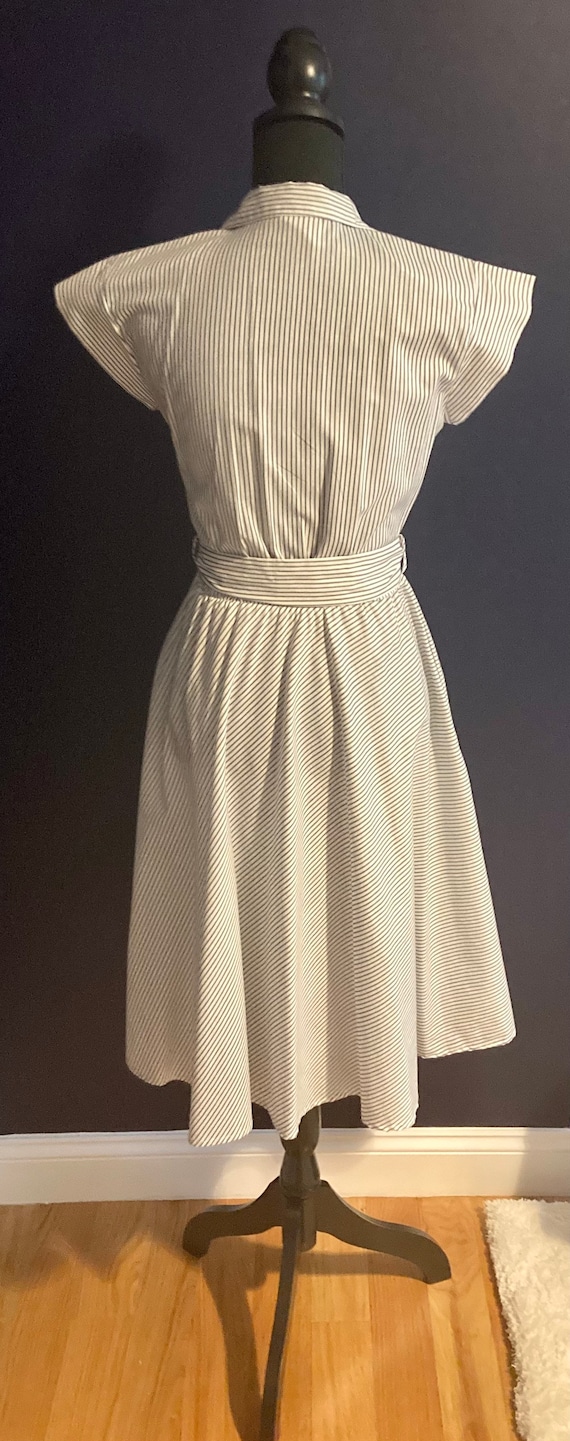 Vintage Byer Too! Striped A-Line dress - image 3