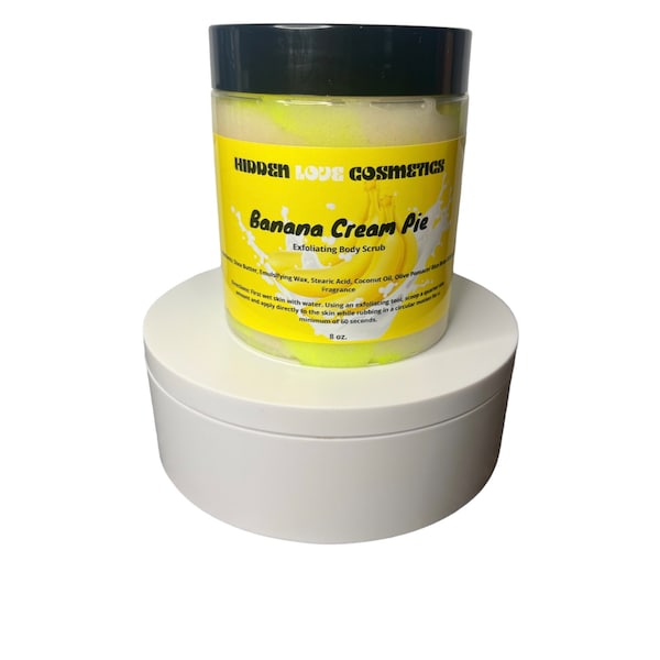 Banana Cream Pie Body Scrub