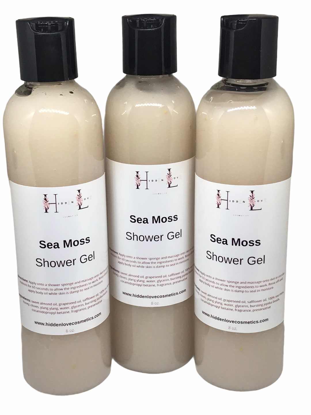 Sea Moss Shower Gel Etsy