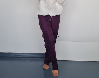 Linen pants / Flax pants / Linen trousers / Linen capris / European linen